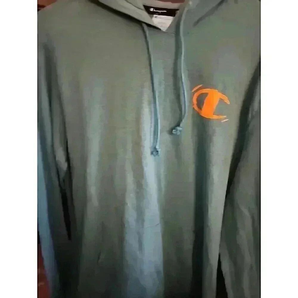 Champion Men’s Pullover Hoodie‎ Large Blue CR5 Excellent NWT